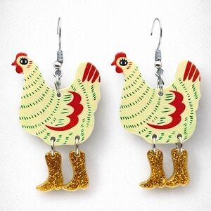 Rhinestone Cowgirl Chicken NWT‎